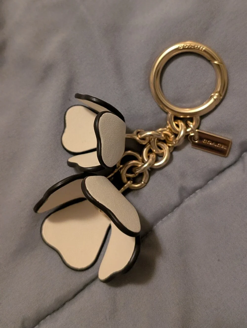 Coach Essential Tea Rose Bag Charm